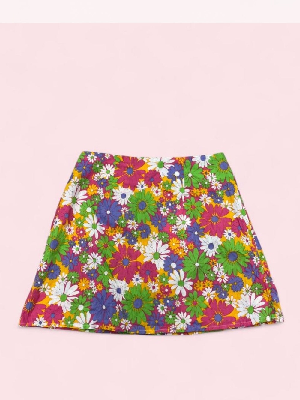 NWT Peppermayo Brady Skirt in 70s Floral Print | A-Line Mini Skirt